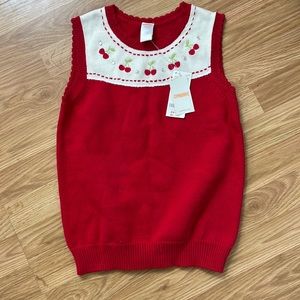 Brand new Gymboree kids sweater vest size large (10-12)